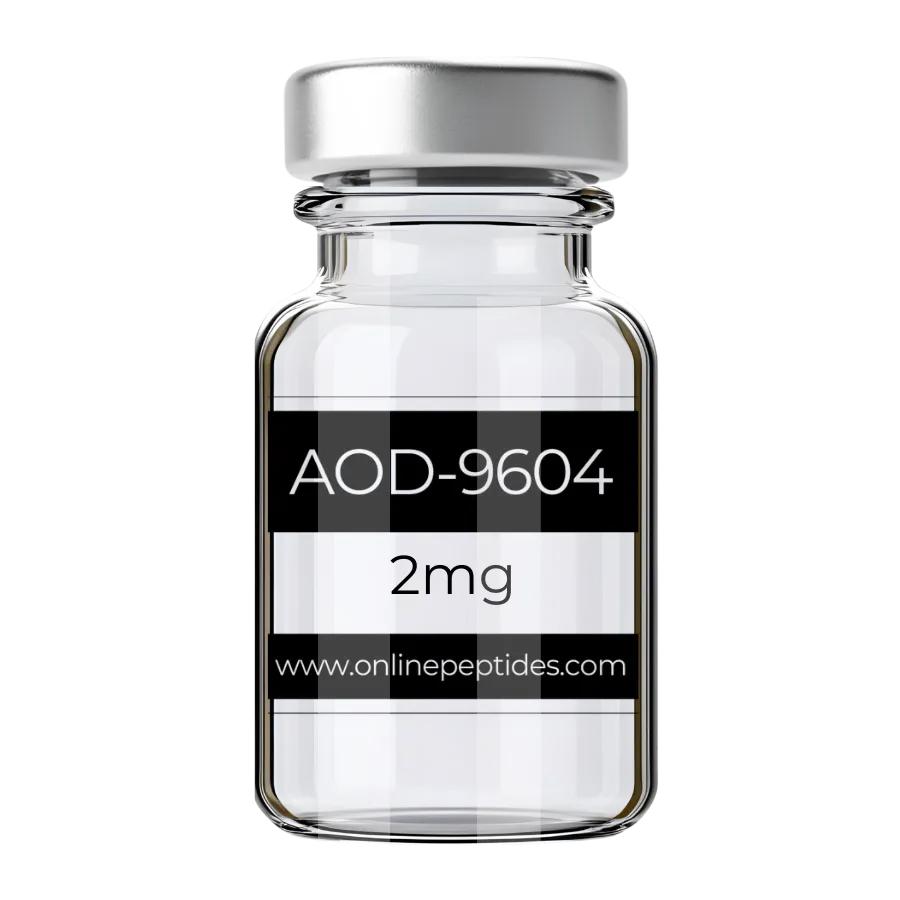 AOD-9604 research peptide vial