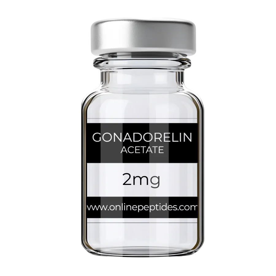Gonadorelin research peptide vial