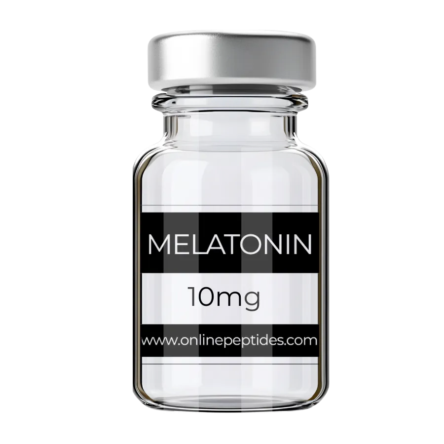 Melatonin research peptide vial