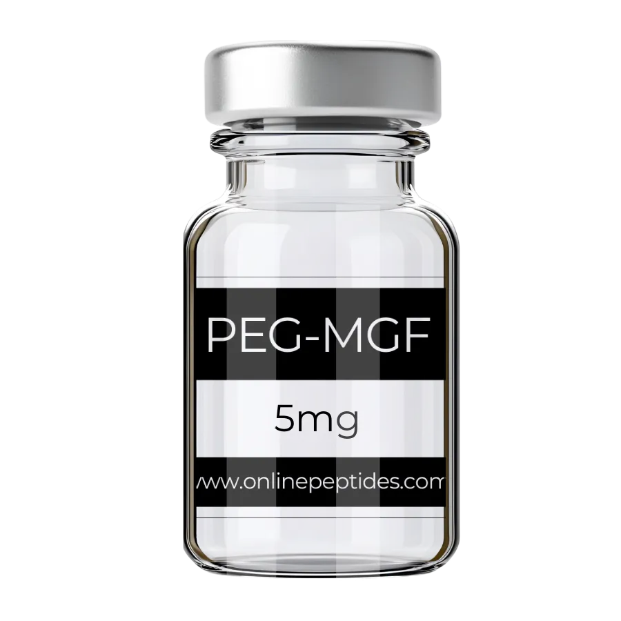 PEG-MGF research peptide vial
