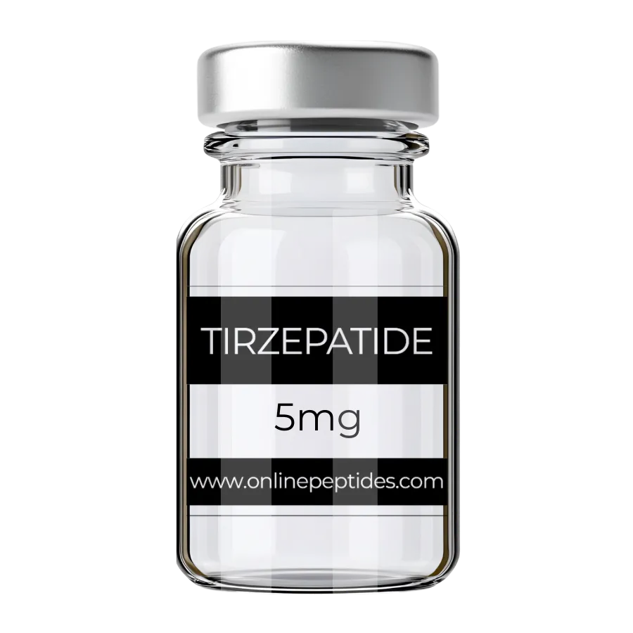 Tirzepatide research peptide vial